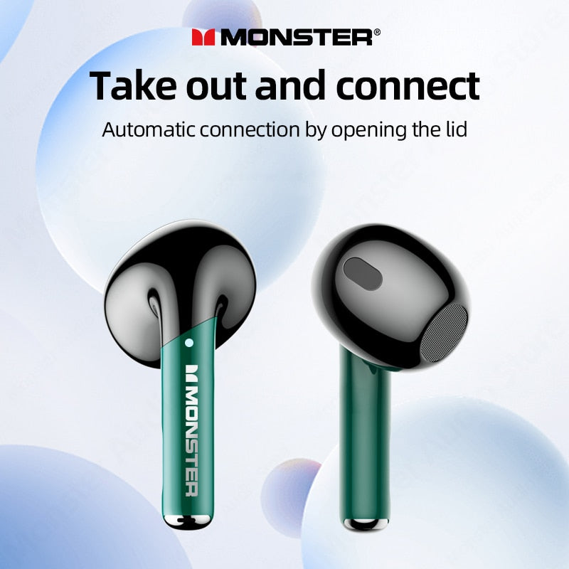 Connecting monster bluetooth discount headphones