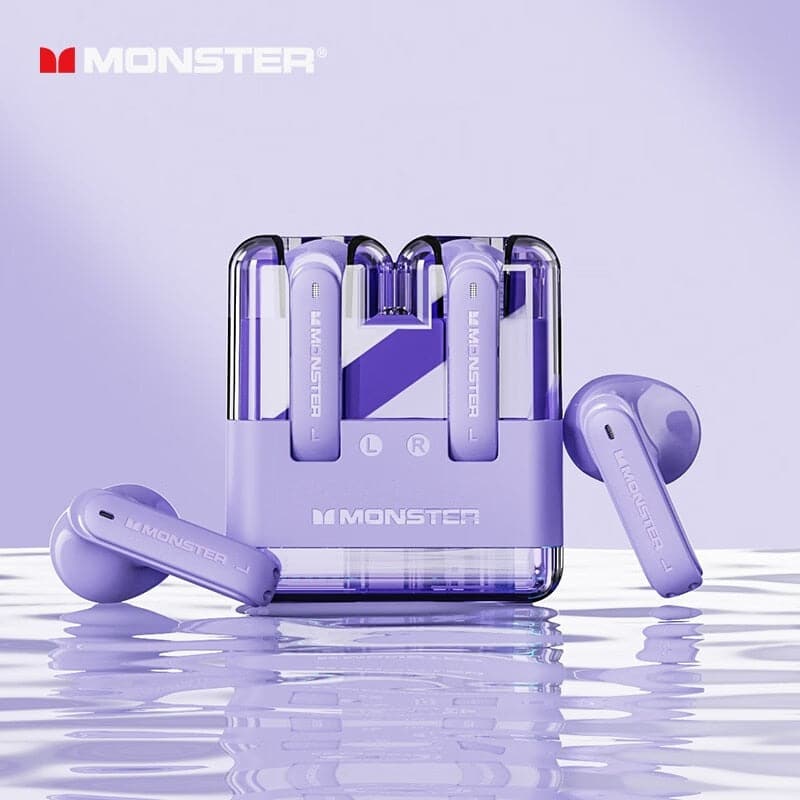 Monster XKT12 bluetooth 5.3 TWS wireless gaming earphones