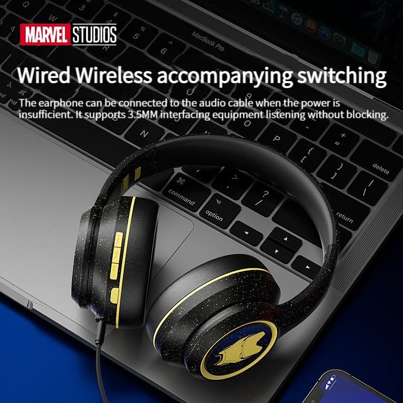 Marvel MHS632 stereo surround sound low latency bluetooth Headphones